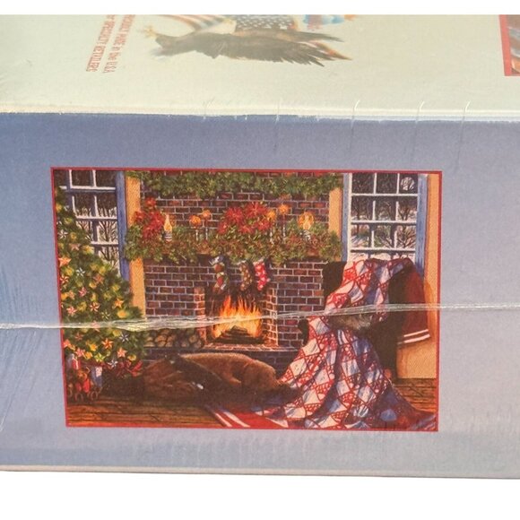 500 piece Jigsaw Puzzle Not a Creature was Stirring Christmas Holiday New Sealed - Picture 4 of 4